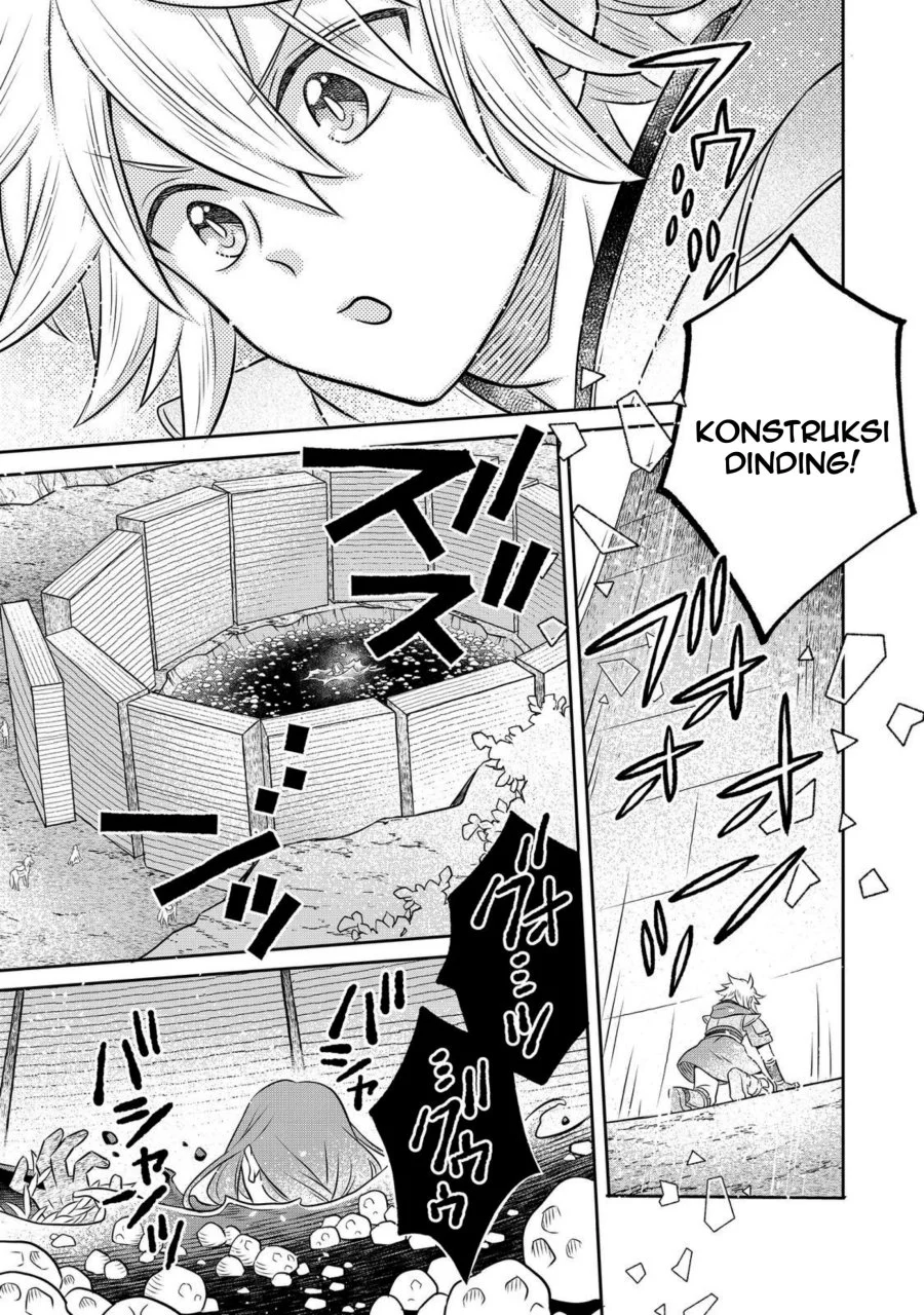 Isekai no Binbou Nouka ni Tensei Shitanode, Renga o Tsukutte Shiro o Tateru Koto ni Shimashita Chapter 29.1 Gambar 10