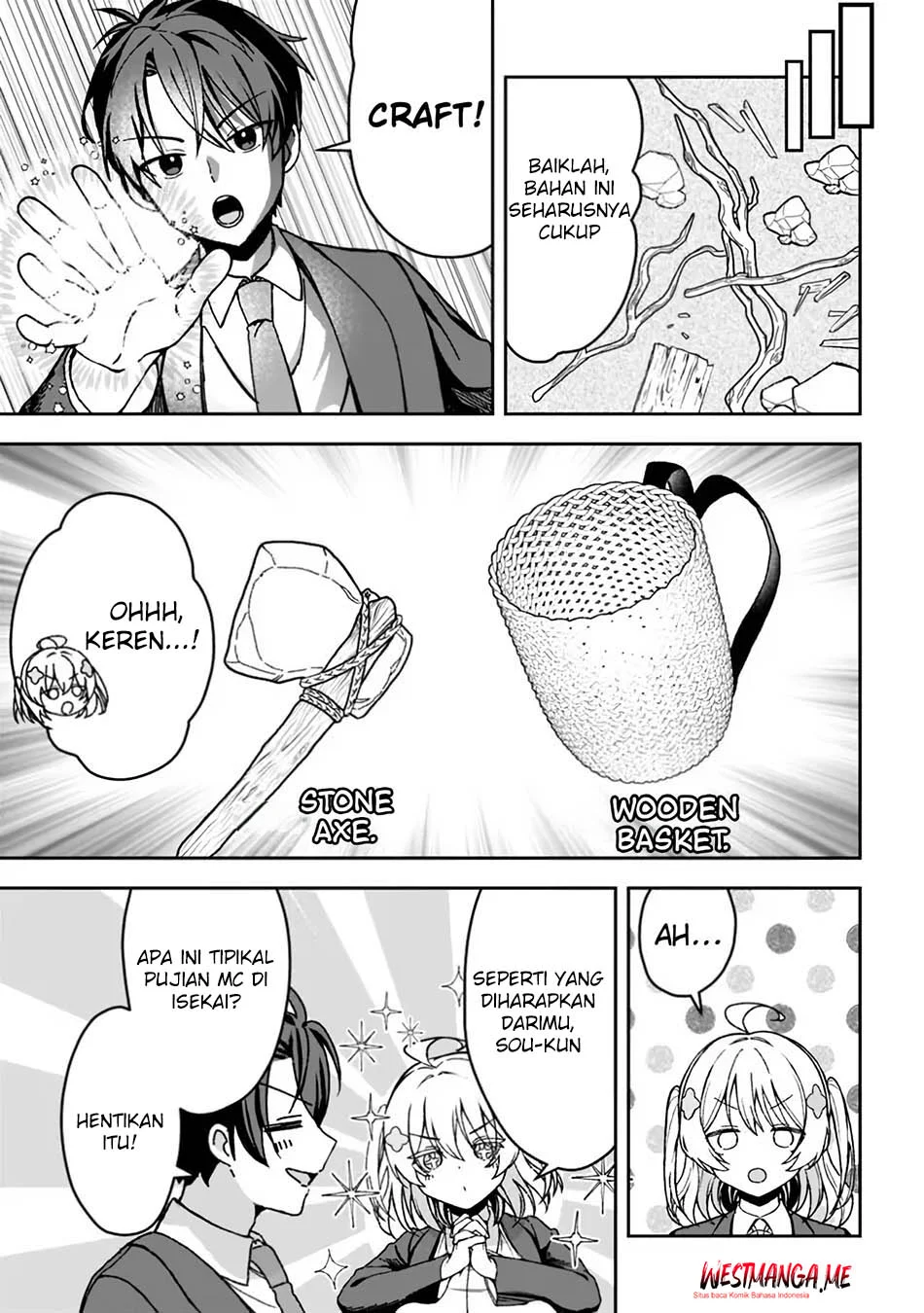Isekai Rakuraku Mujintou Life: Class Ten'i de Craft Ability o Eranda Ore Dake ga, Bishoujo Tachi to Slow Life o Okureru-ppoi Chapter 2 Gambar 13