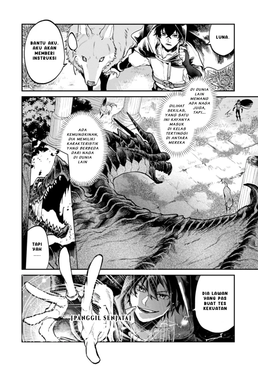 Isekai Summoner, Shinwa no Kaibutsu-tachi to Gendai de Musou suru: Uragirareta Moto Eiyuu wa, Aikasaname na Nakama to Heiwa ni Kurashitai Chapter 2.2 Gambar 12