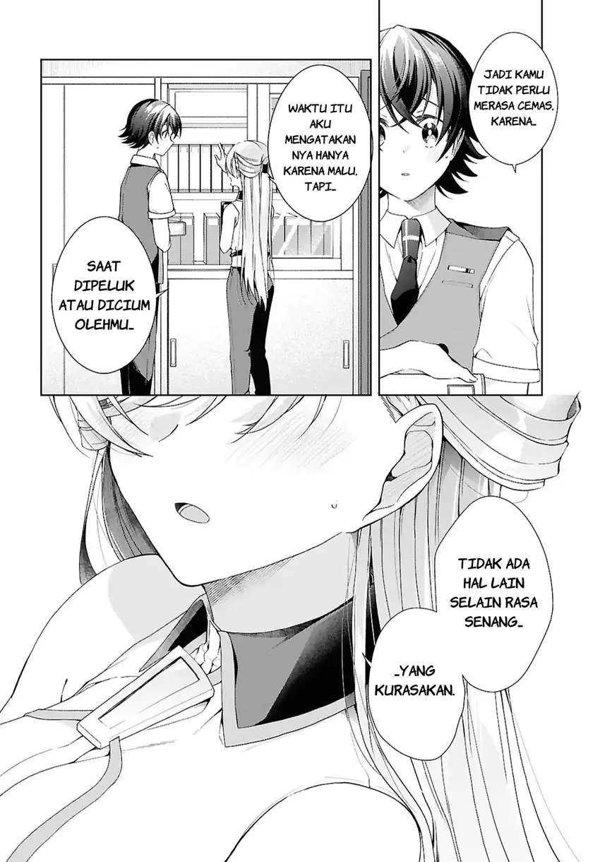 Isshiki-san wa Koi wo Shiritai Chapter 50 Gambar 17