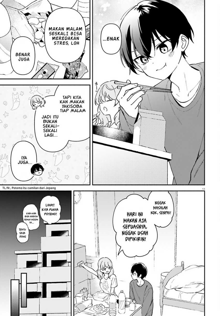 “Issho ni Netaindesu yo Ne, Senpai?” to Amaku Sasayakarete Kon’ya mo Nemurenai Chapter 4 Gambar 14