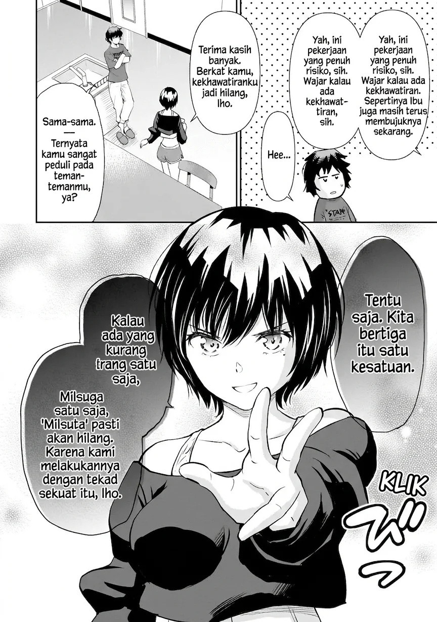 Isshou Hatarakitakunai Ore ga Classmate no Daininki Idol ni Natsukaretara Chapter 24 Gambar 17