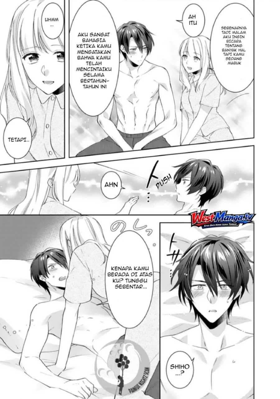 Kekkon made Ecchi wa Kinshi!?: Nengan no Shoya o Mukaeta Futari no Ohanashi. Chapter 7 Gambar 15