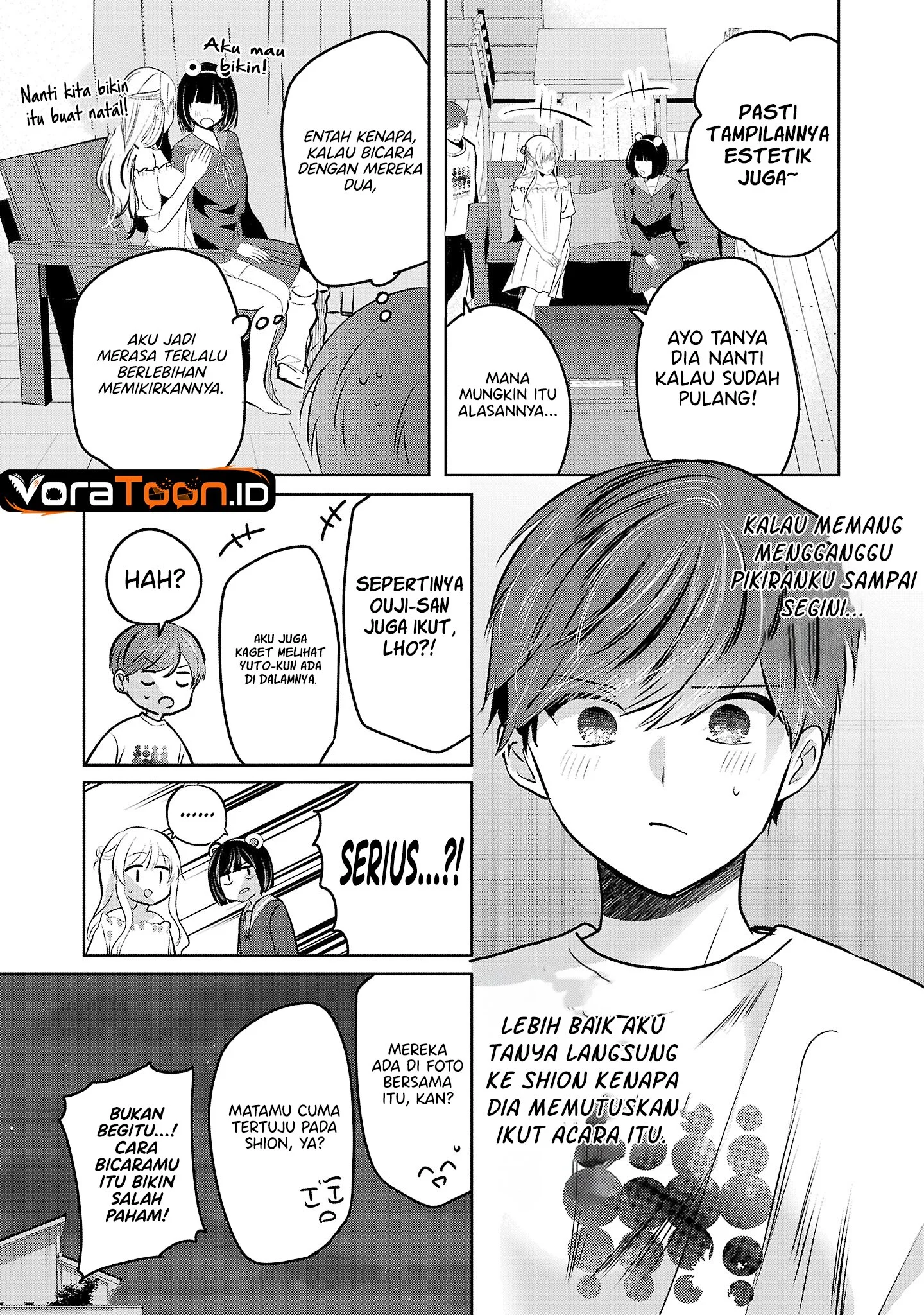 Kimi ni Koisuru Sanshimai Chapter 52 Gambar 10