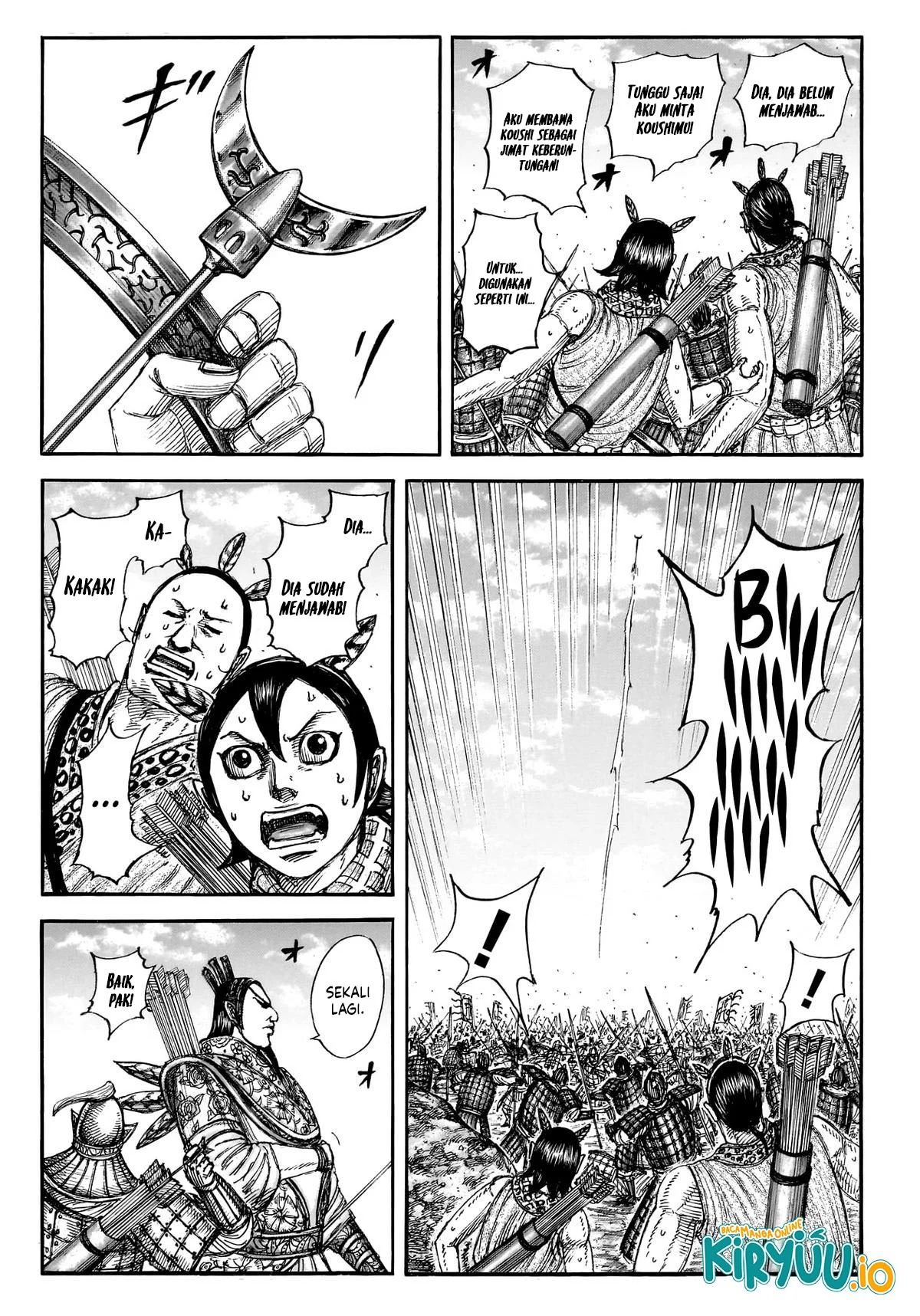 Kingdom Chapter 860 Gambar 10