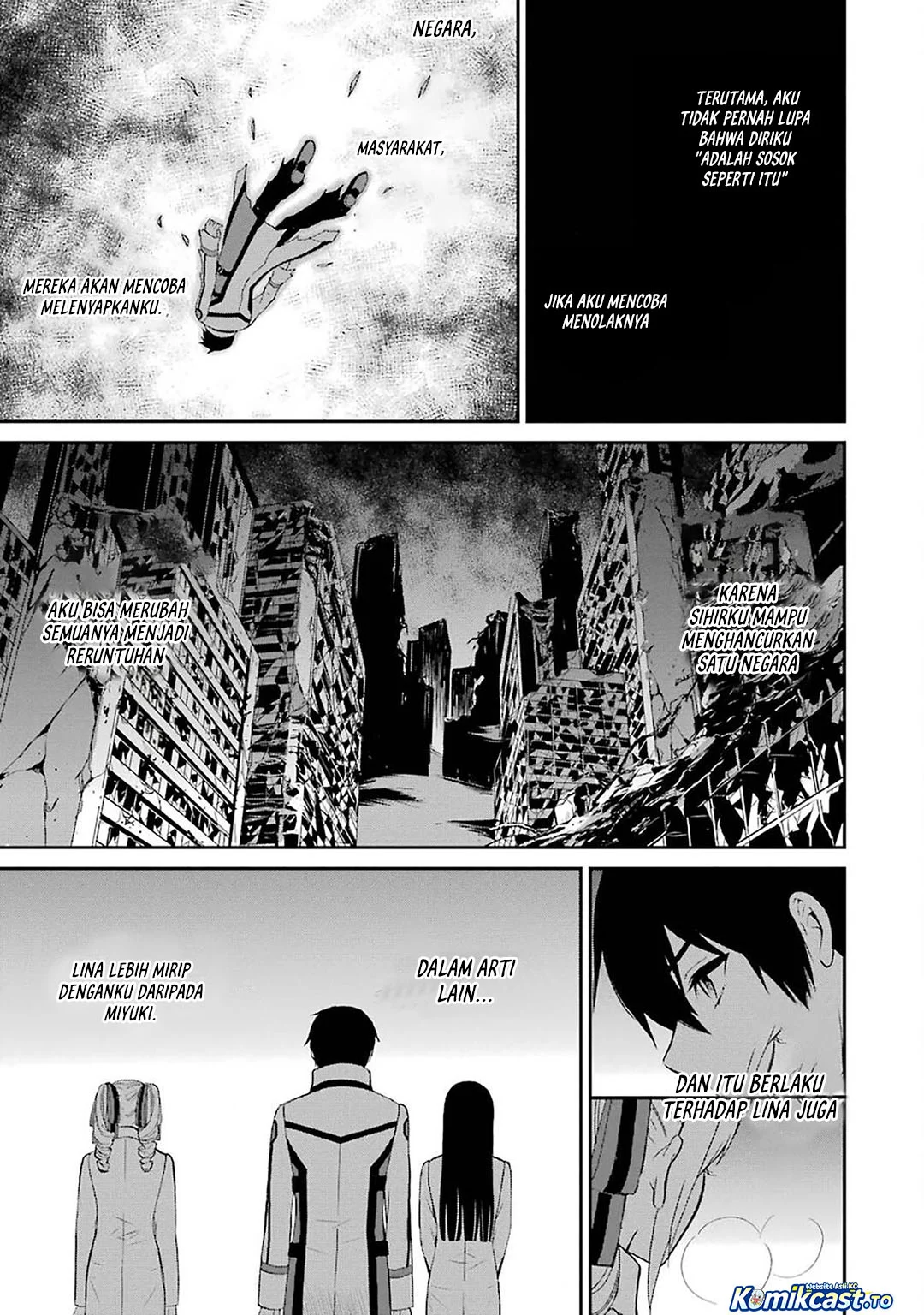 Mahouka Koukou no Rettousei – Raihousha-hen Chapter 20 Gambar 12