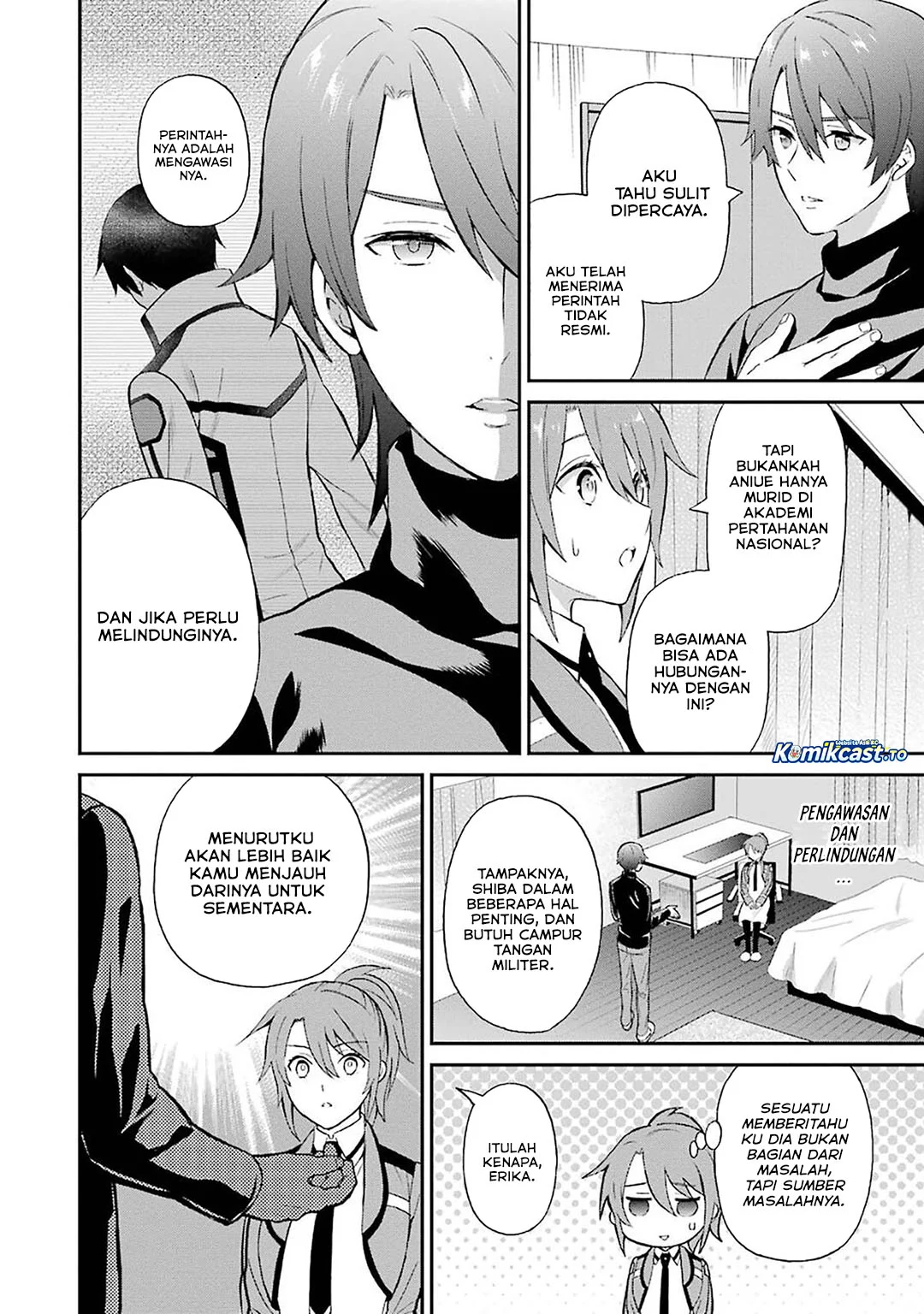 Mahouka Koukou no Rettousei – Raihousha-hen Chapter 21 Gambar 13
