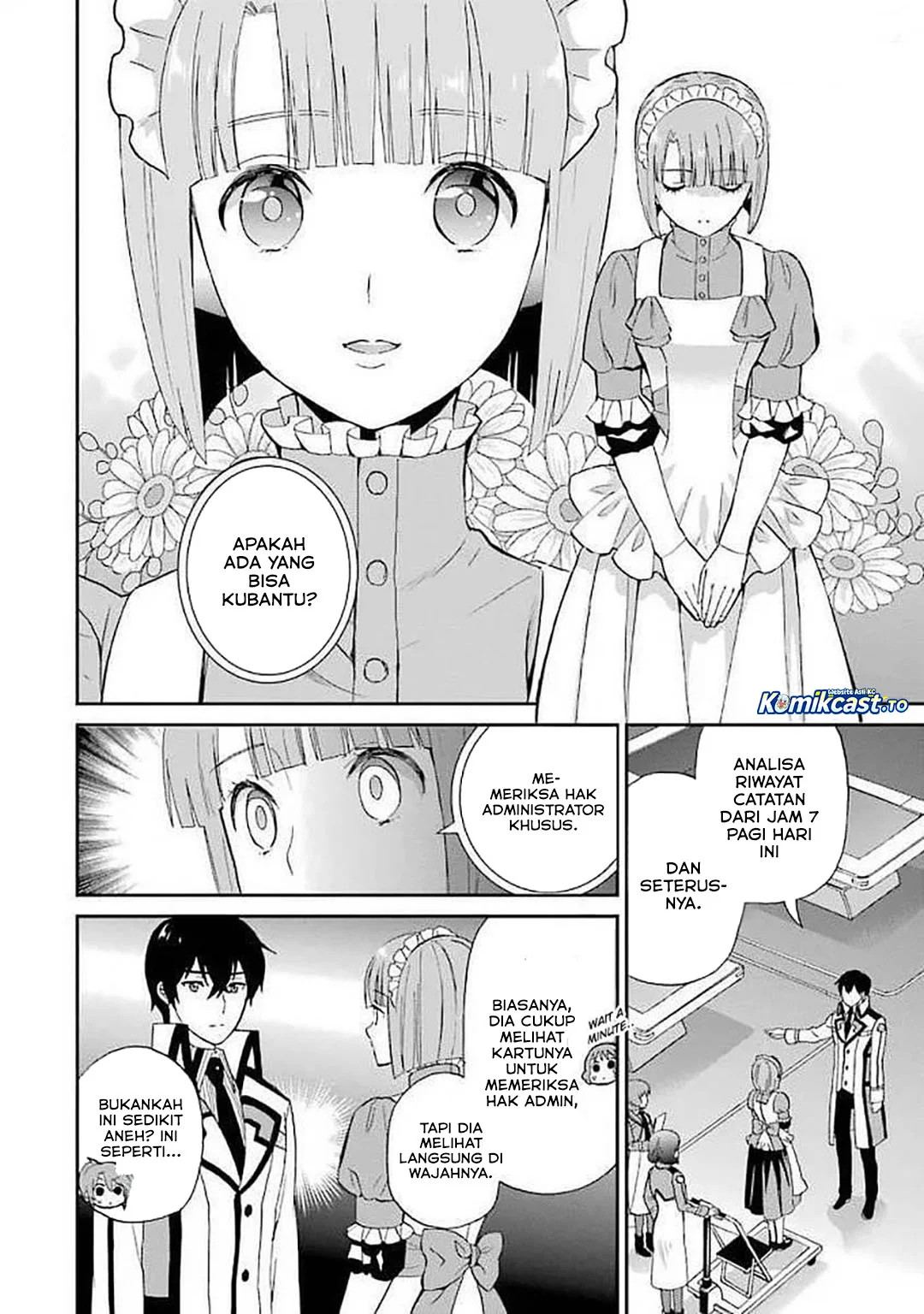 Mahouka Koukou no Rettousei – Raihousha-hen Chapter 22 Gambar 13