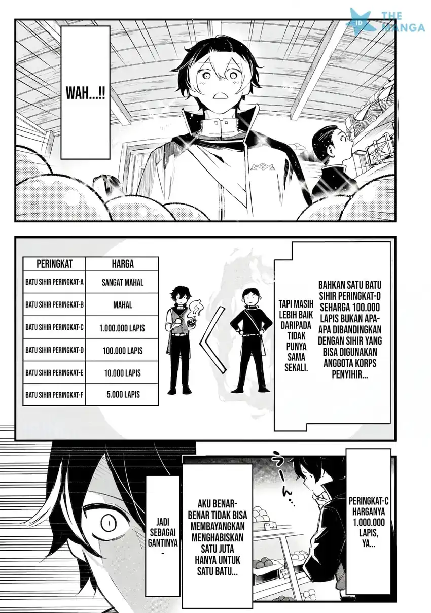 Maryoku Zero no Saikyou Kenja ~Mahou Riron o Kiwametara, Sekai Saikyou ni Natte Ita~ Chapter 4.1 Gambar 10