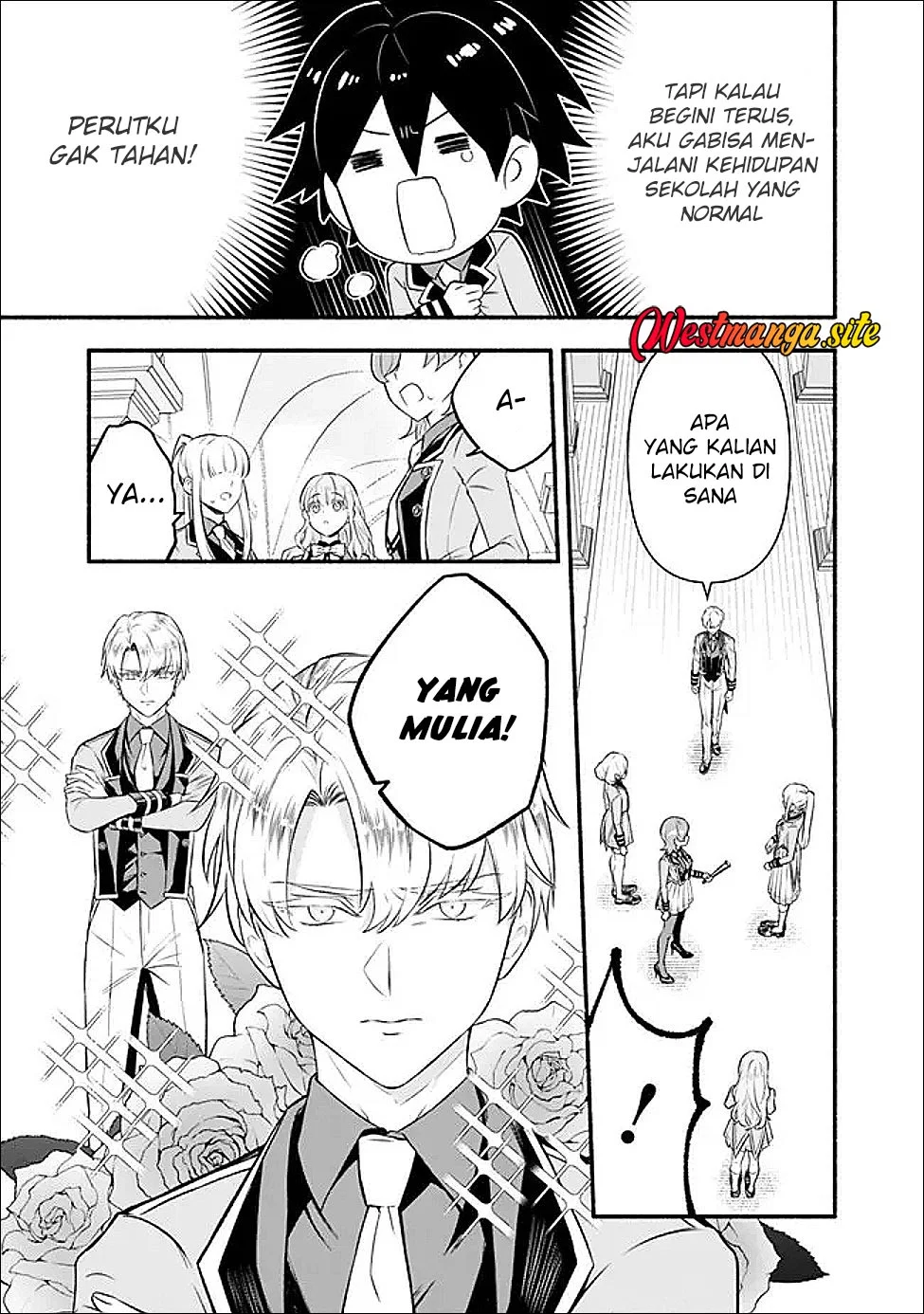 Maryokuryou Rekidai Saikyou na Tensei Seijo-sama no Gakuen Seikatsu wa Haran ni Michiafureteiru you desu Chapter 2 Gambar 17