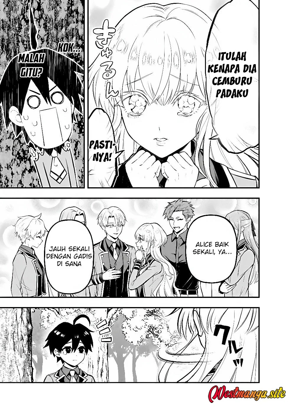 Maryokuryou Rekidai Saikyou na Tensei Seijo-sama no Gakuen Seikatsu wa Haran ni Michiafureteiru you desu Chapter 8 Gambar 15