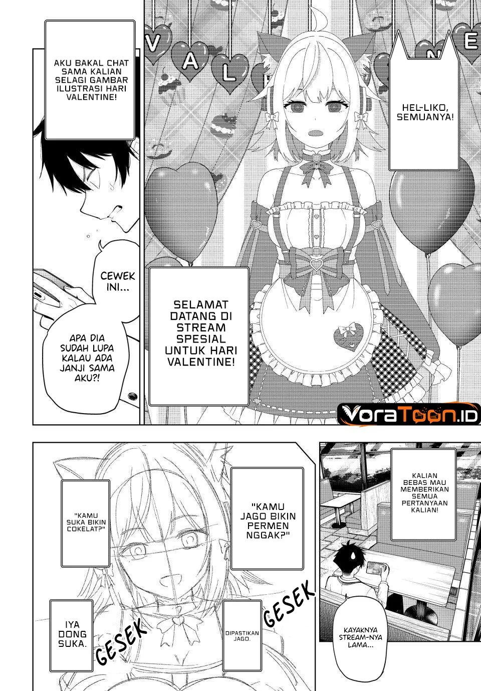 Mayonaka Heart Tune Chapter 130 Gambar 11