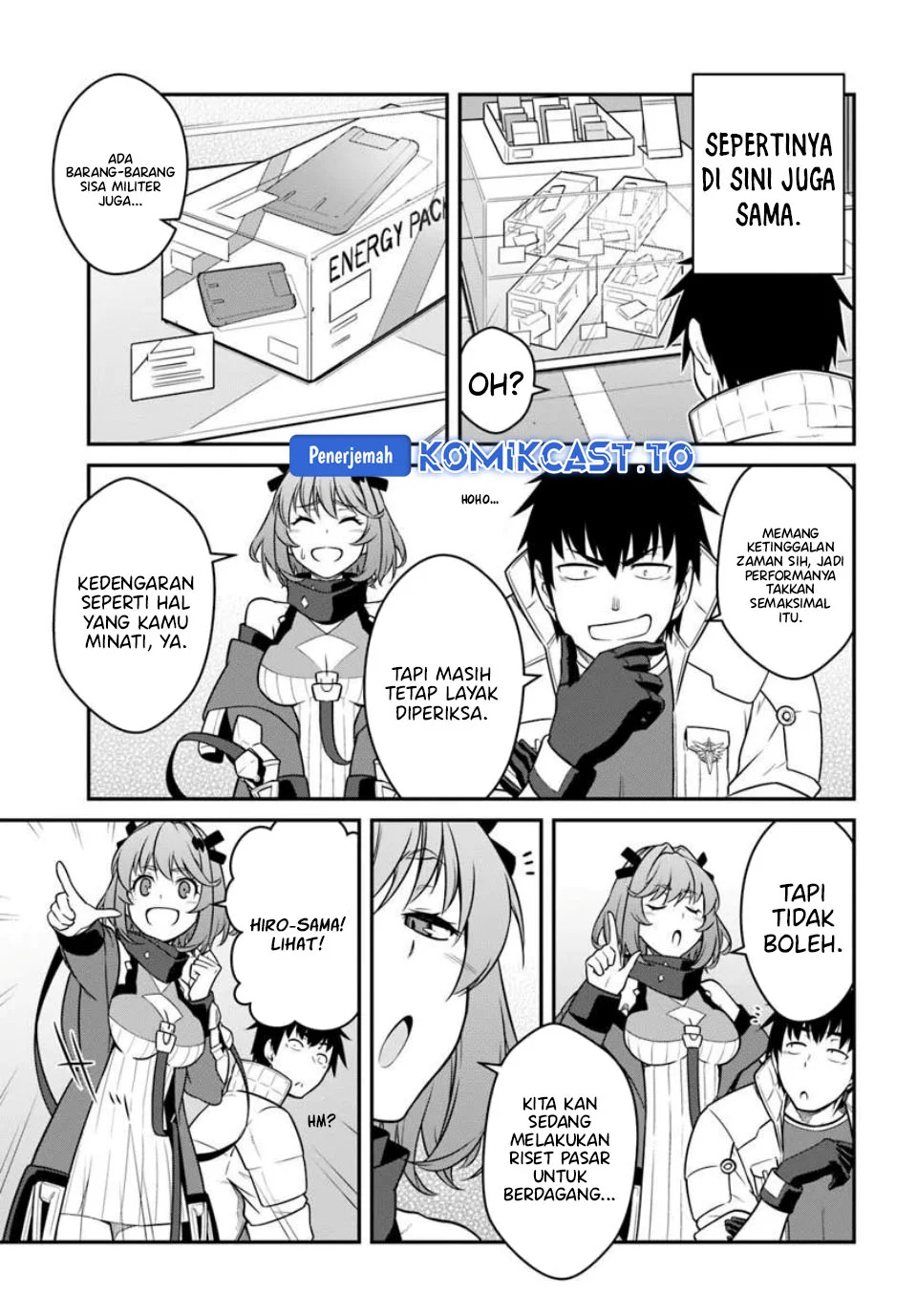 Mezametara Saikyou Soubi to Uchuusen-mochi datta no de Chapter 56.1 Gambar 10