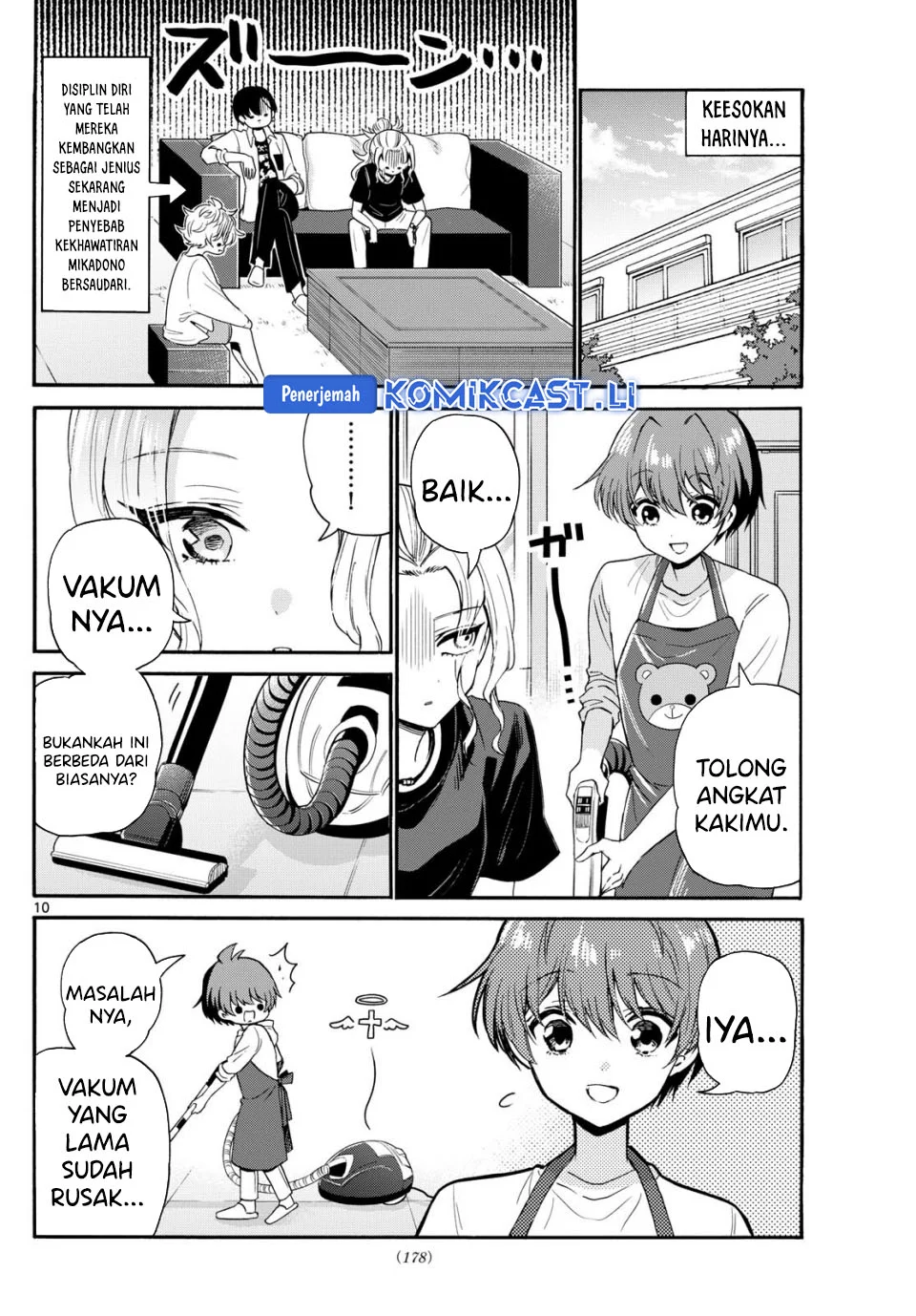Mikadono Sanshimai wa Angai, Choroi Chapter 126 Gambar 10