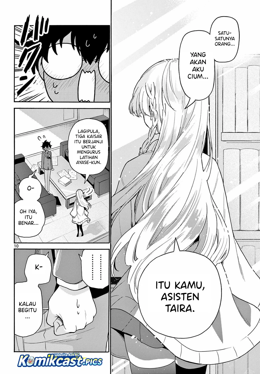 Mikadono Sanshimai wa Angai, Choroi Chapter 165 Gambar 10