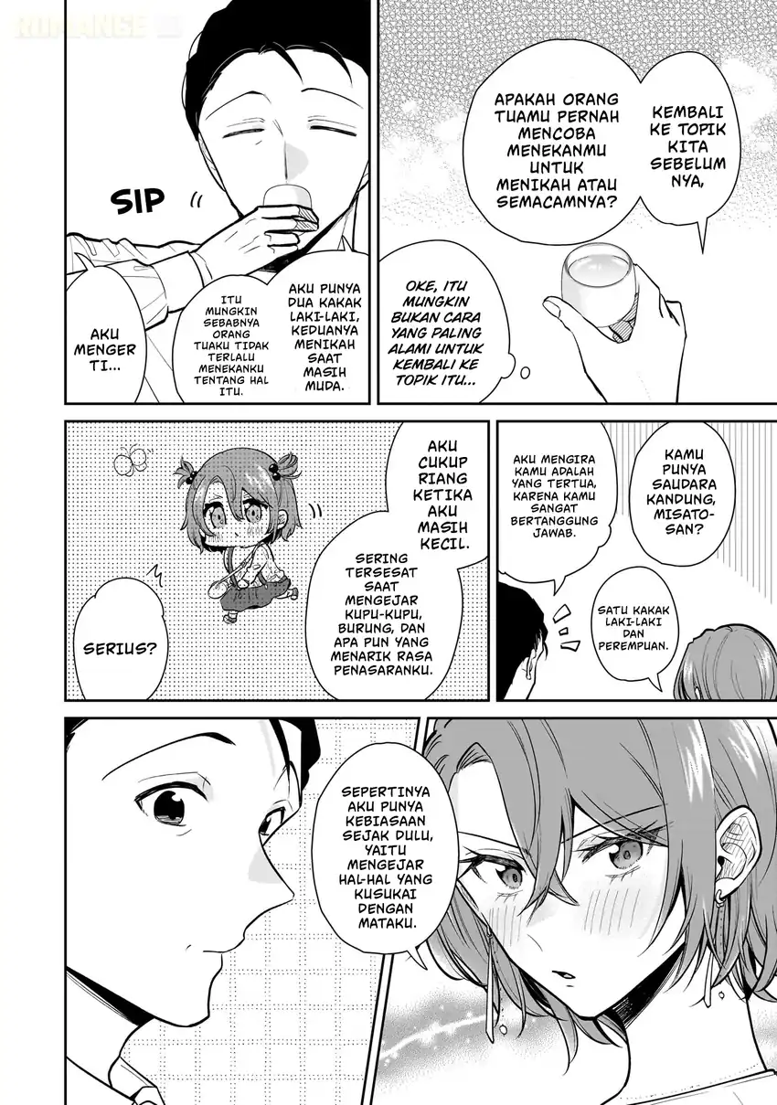 Misato-san wa Amasugi Joushi ni Chotto Kibishii Chapter 7 Gambar 11