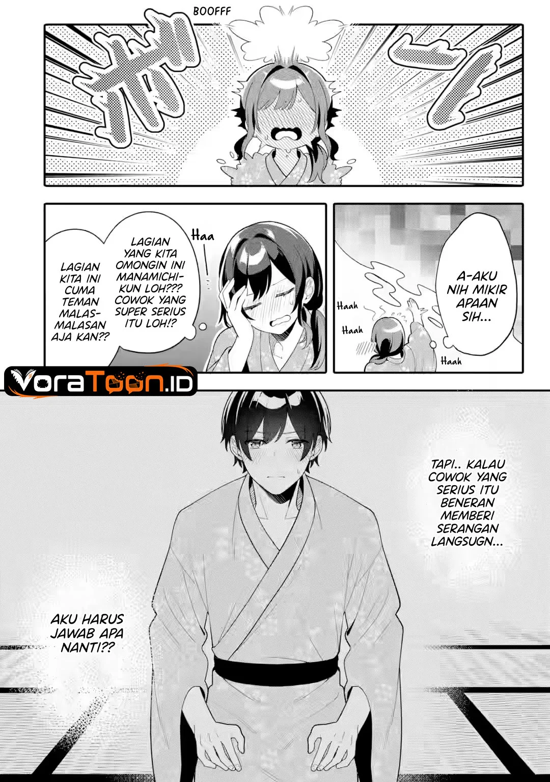 Muboubi Kawaii Pajama Sugata no Bishoujo to Heya de Futarikiri Chapter 13 Gambar 19