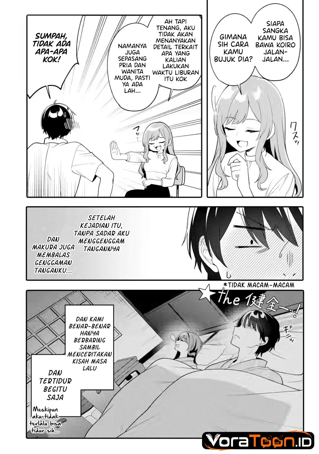 Muboubi Kawaii Pajama Sugata no Bishoujo to Heya de Futarikiri Chapter 14 Gambar 17