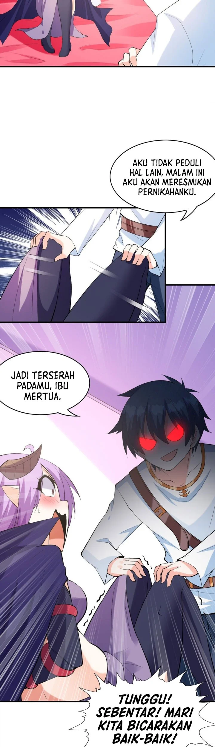 My Harem Is Entirely Female Demon Villains Chapter 136 Gambar 20