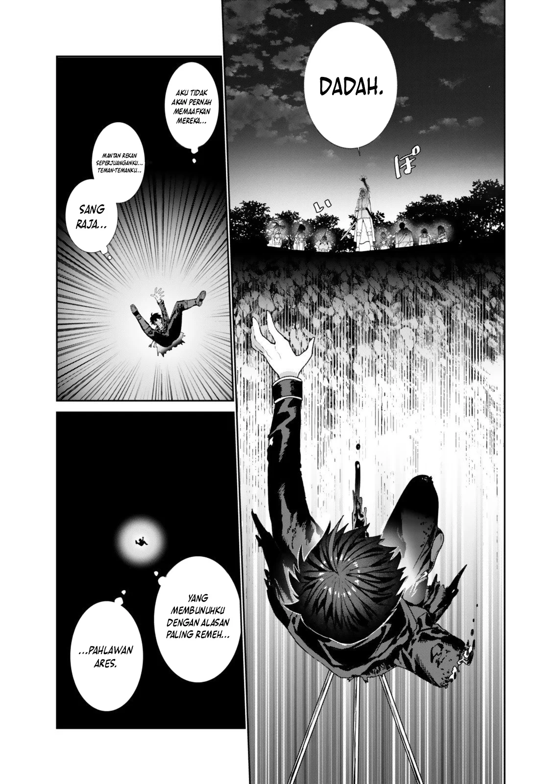 Nakama ni Uragirare Shokei Sareta Shireijutsushi, Undead-ka Shiteita Eiyuu 10000-nin o Sosei Shi Saikyou no Oukoku o Tsukuri Fukushuu o Kaishi Suru: An’ei no Gyokuza ni Eirei wa Tsudou Chapter 1 Gambar 23