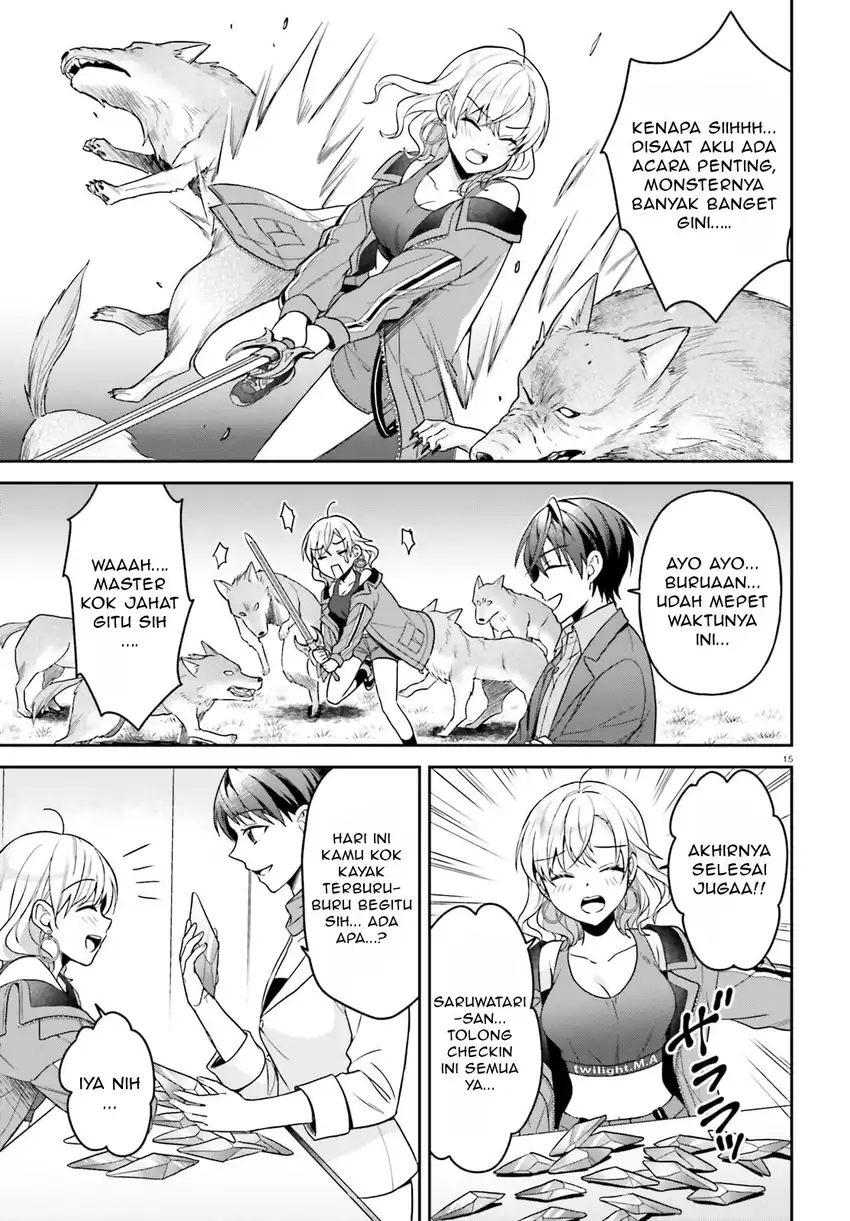 Negatte mo Nai Tsuihou Go kara no Slow Life? Intai Shita Hazu ga Nariyuki de Bishoujo Gal no Shishou ni Nattara Naze ka Mechakucha Natsukareta Chapter 11 Gambar 15