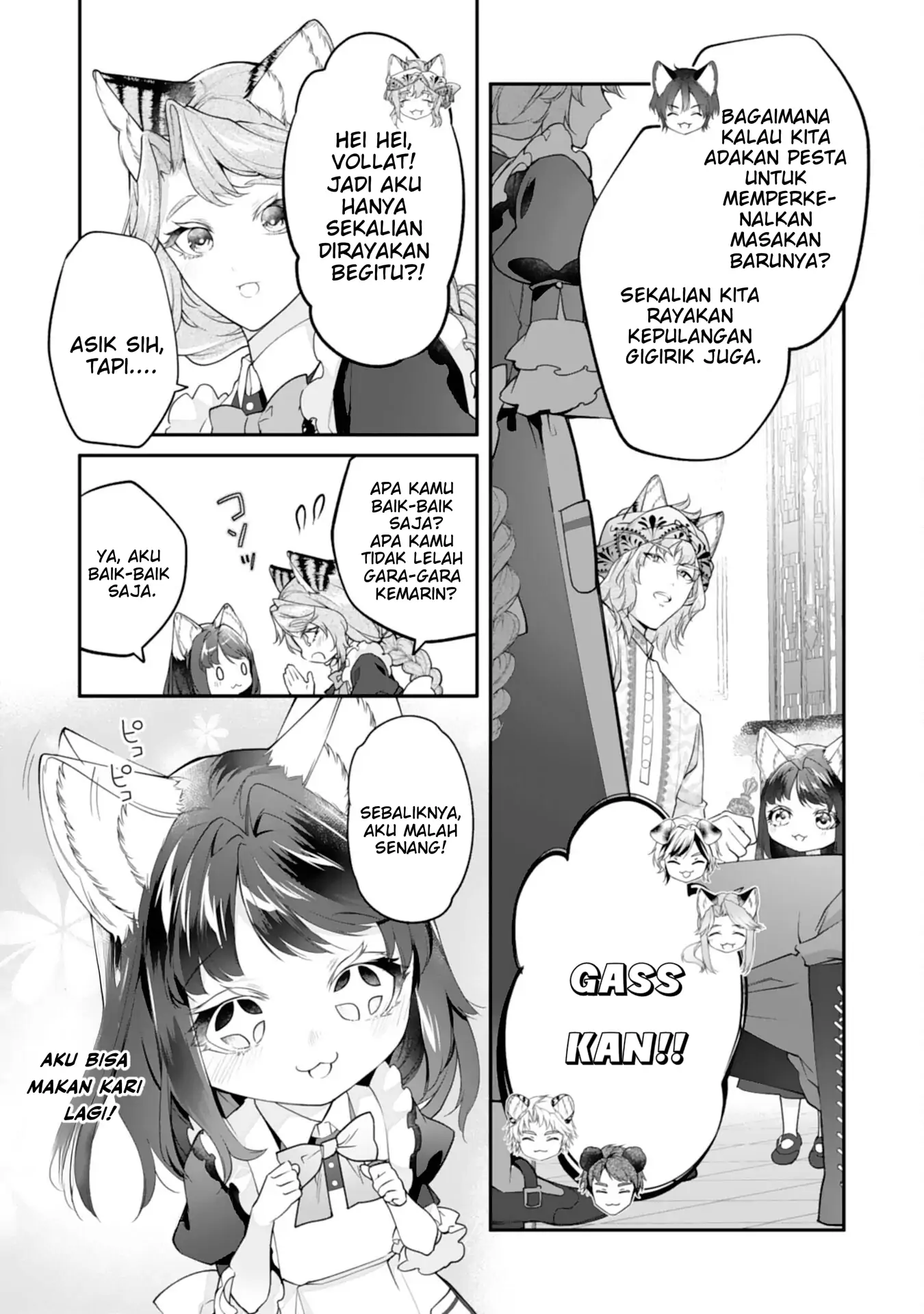 Neko Neko Youjo no Aijou Gohan ~Isekai de Mofumofu-tachi ni Ryouri wo Tsukurimasu!~ Chapter 12 Gambar 11