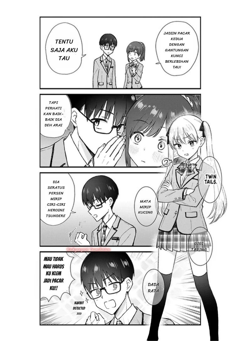 Nonderi Kubo wa Genjitsu no Koi ga Shiritai Chapter 2 Gambar 10