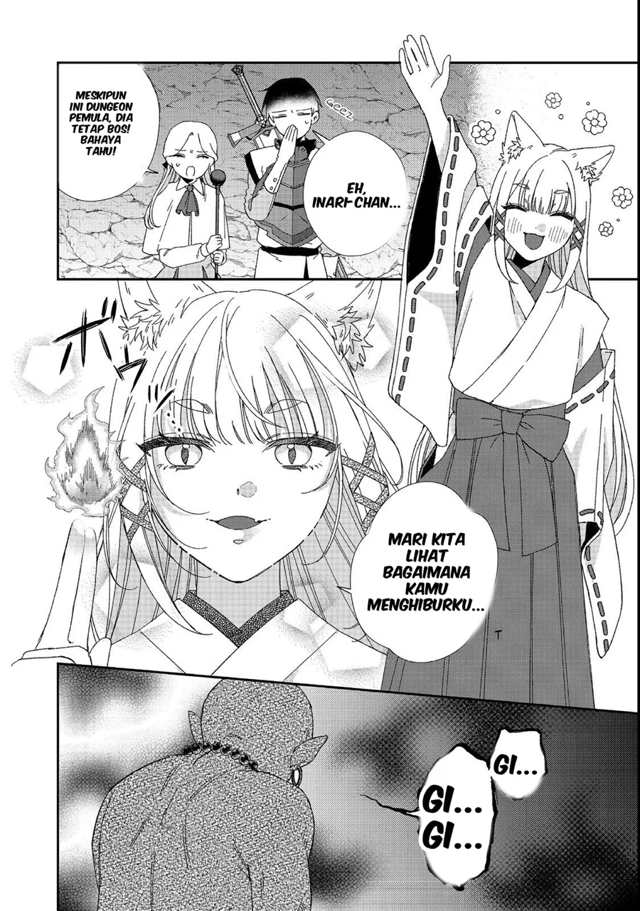 Okitsune-sama ni Onegai! ~Haison ni Nokotteta Kami-sama ga Fantasy-ka Shita Gendaishakai ni Hourikomaretara Saikyou Datta~ Chapter 3 Gambar 13
