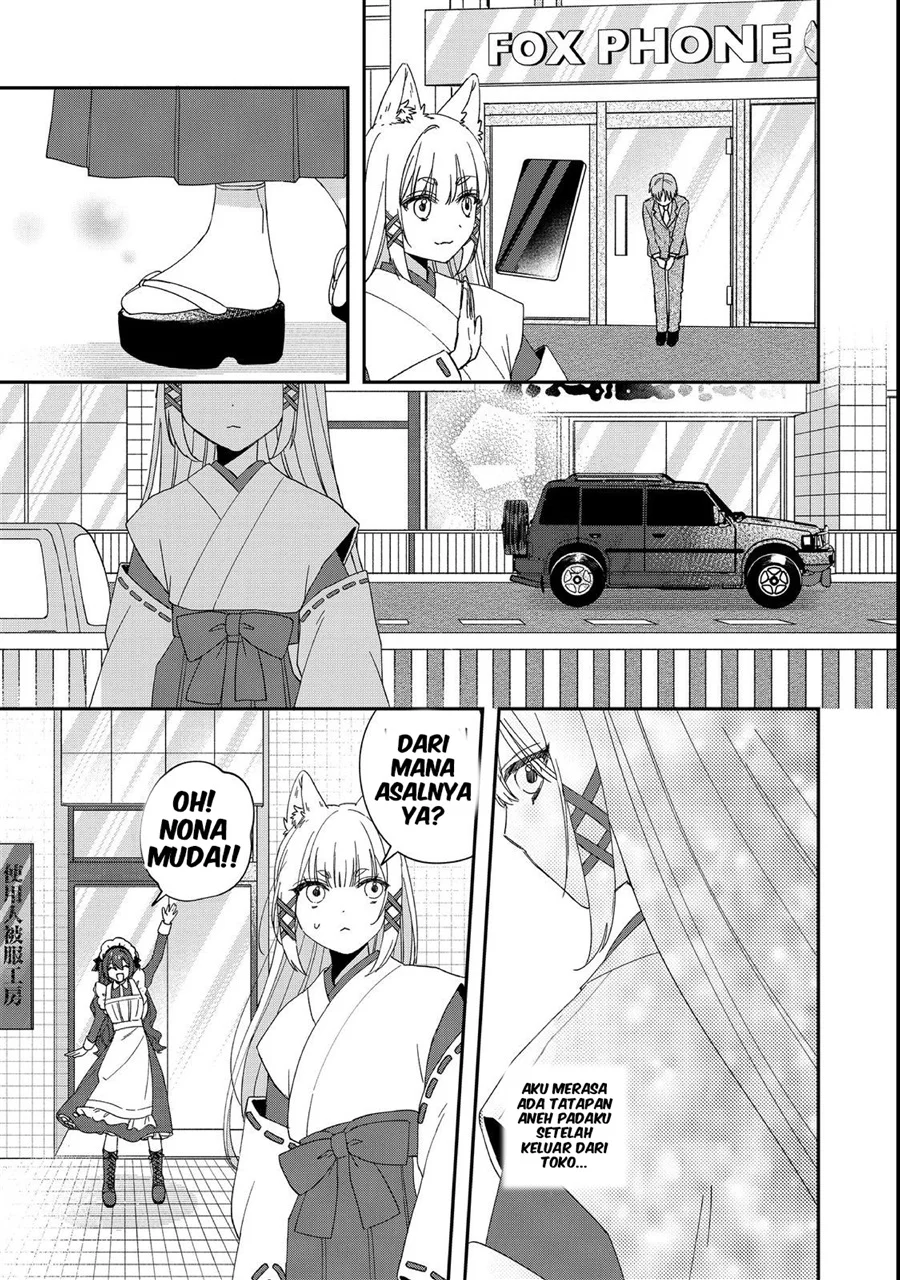 Okitsune-sama ni Onegai! ~Haison ni Nokotteta Kami-sama ga Fantasy-ka Shita Gendaishakai ni Hourikomaretara Saikyou Datta~ Chapter 5 Gambar 14