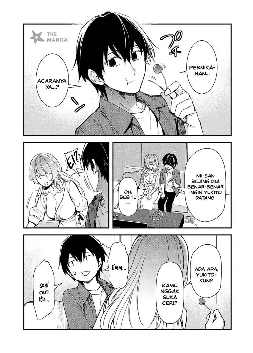 Ore ni Trauma wo Ataeta Joshi-tachi ga Chirachira Mitekuru kedo, Zannen desu ga Teokure desu Chapter 35.1 Gambar 10