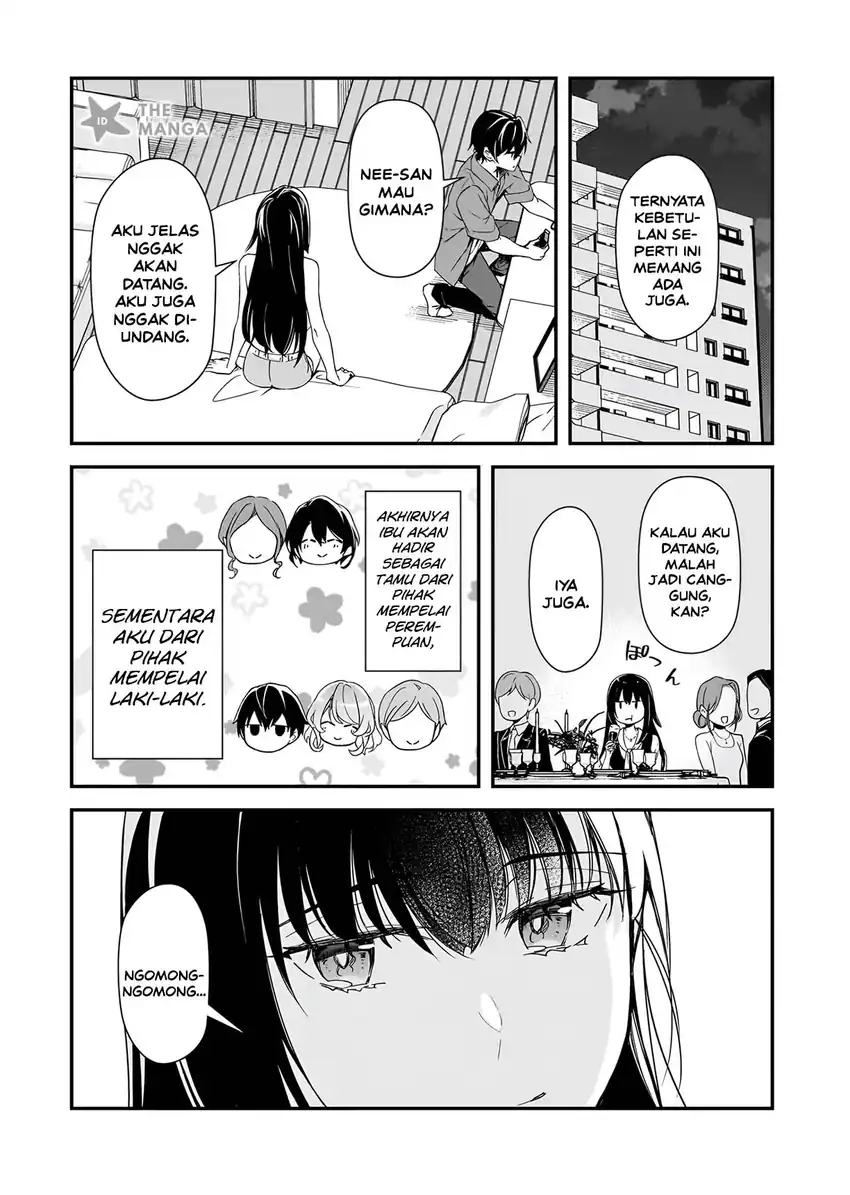 Ore ni Trauma wo Ataeta Joshi-tachi ga Chirachira Mitekuru kedo, Zannen desu ga Teokure desu Chapter 35.2 Gambar 10
