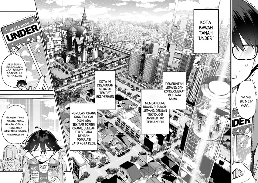Ore wa Gakuen Zunou Battle no Ensyutsuka!: Jishou Mob ga Kage kara Egaku Saikyou Shujinkou Musou Scenario Chapter 1 Gambar 22