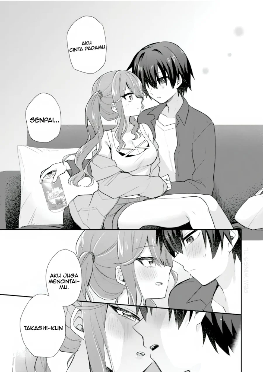 Osake to Senpai Kanojo to no Amaama Doukyo Lovecome wa Nijuusai ni Natte kara Chapter 5 Gambar 12