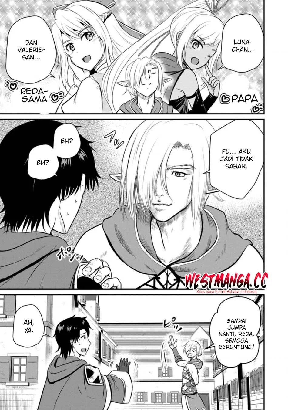 Ossan Teihen Chiyushi to Mana Musume no Henkyou Raifu Chapter 15 Gambar 17