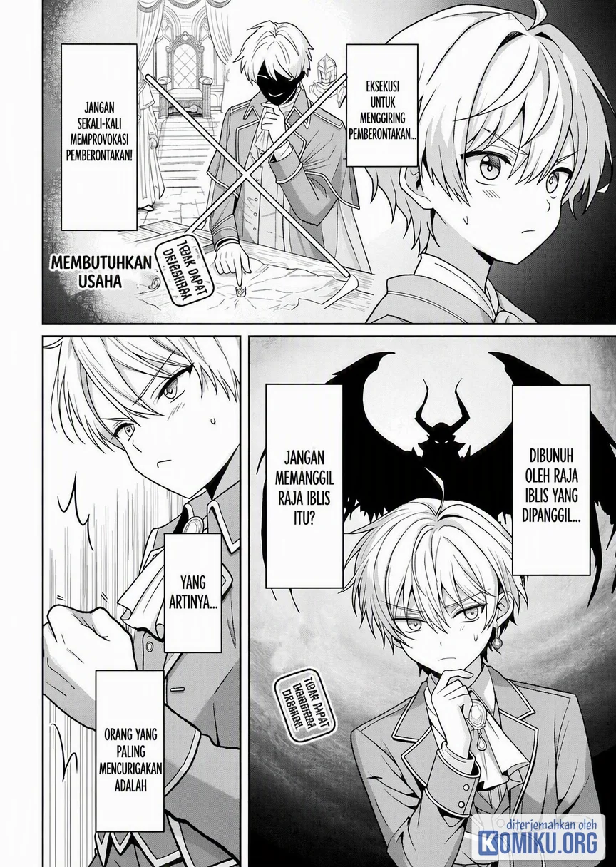 Reborn as a Lazy Genius Villain Noble With Doom Flags: I Trained So Hard I Can One-Shot Even the Hero Chapter 1 Gambar 24