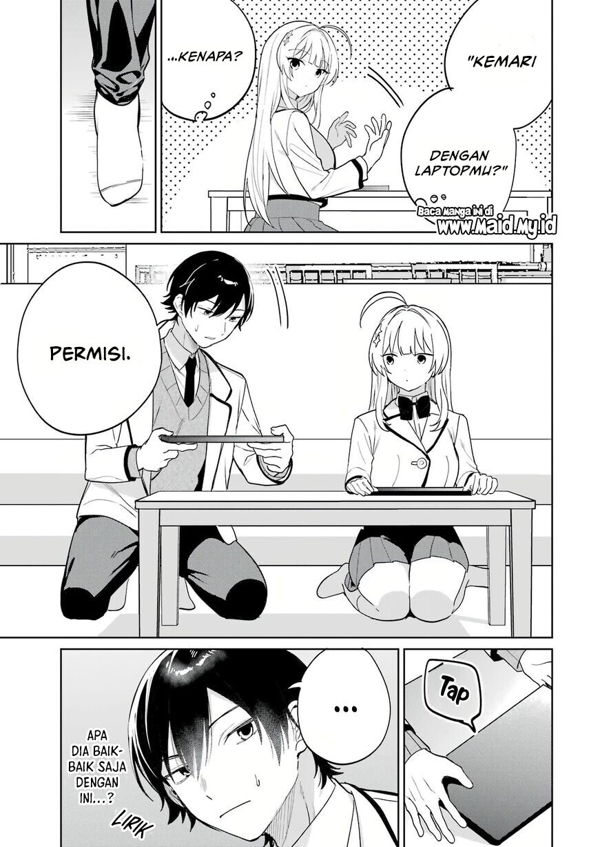 Remote Jugyou ni Nattara Class 1 no Bishoujo to Doukyo Suru Koto ni Natta Chapter 4 Gambar 17