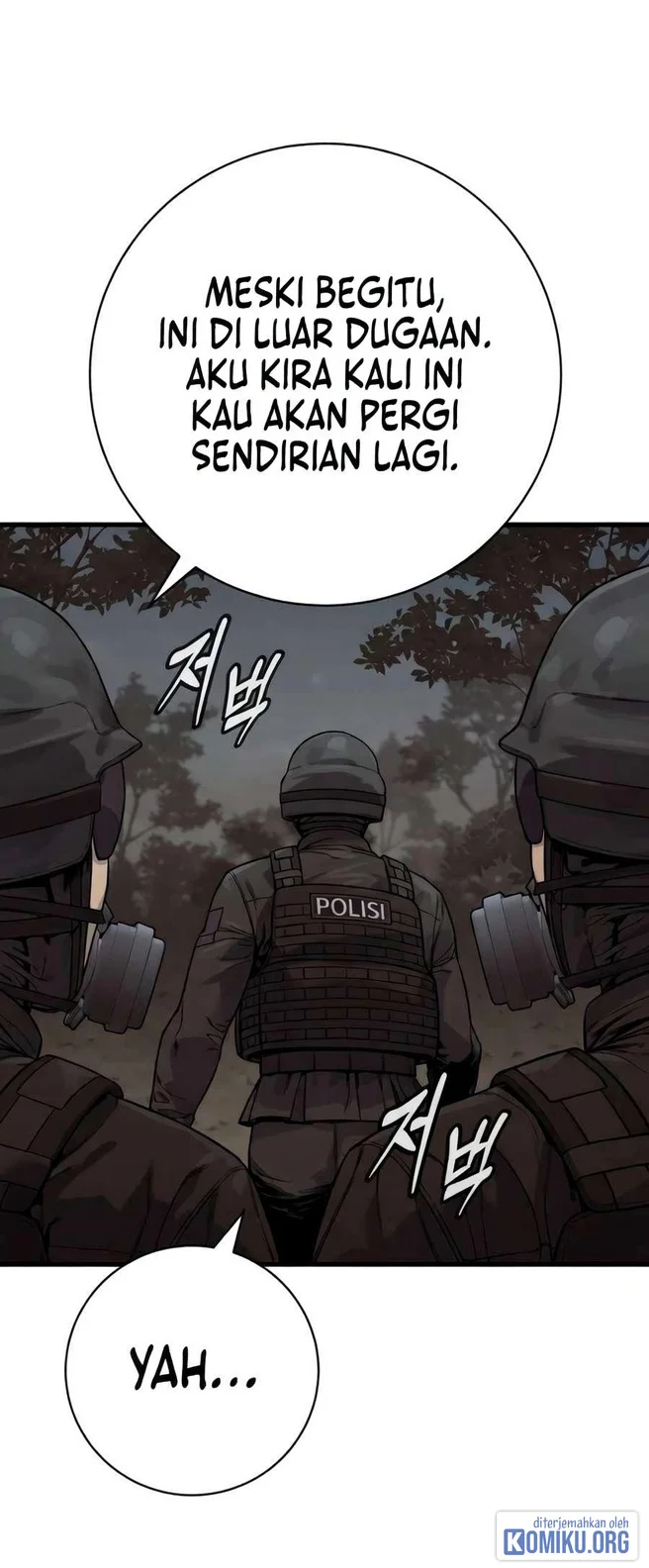 Return of the Bloodthirsty Police Chapter 133 Gambar 31