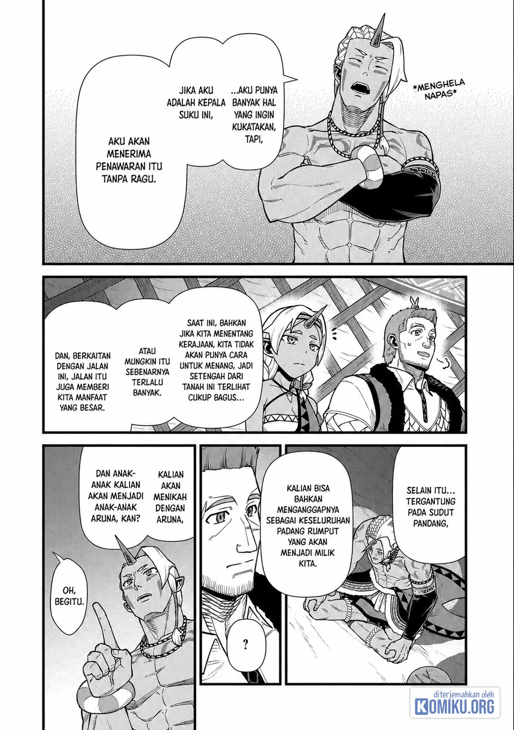 Ryoumin 0-nin Start no Henkyou Ryoushusama Chapter 35 Gambar 16
