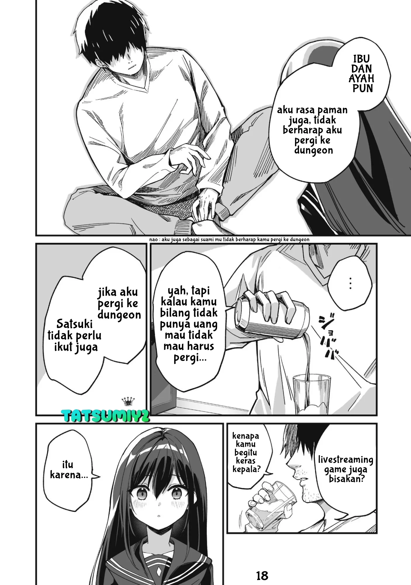 Saenai Ossan, Jitsu wa Saikyou Chapter 1 Gambar 21