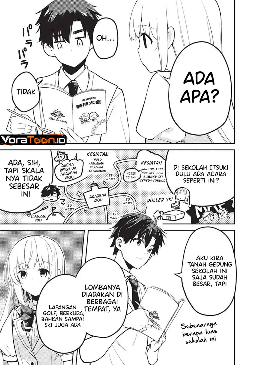 Saijo no Osewa Takane no Hana-darakena Meimon-kou de, Gakuin Ichi no Ojou-sama (Seikatsu Nouryoku Kaimu) wo Kagenagara Osewa suru Koto ni Narimashita Chapter 42 Gambar 14