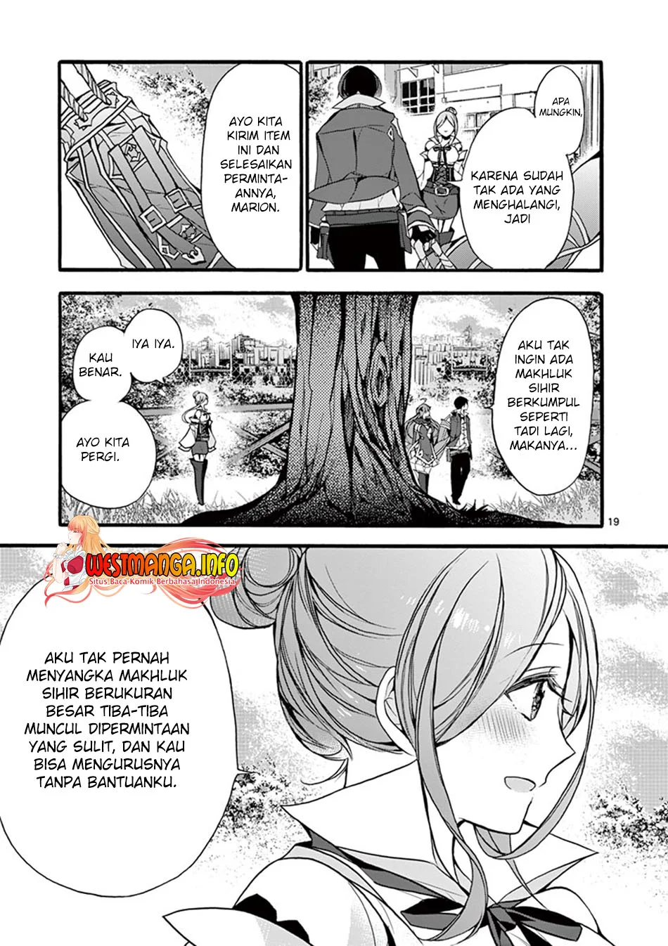 Saikyou Shoku (Ryukishi) Kara Shokyu Shoku (Hakobiya) Ni Nattano Ni Naze Ka Yushatachi Kara Tayoraretemasu Chapter 10 - Halaman 19