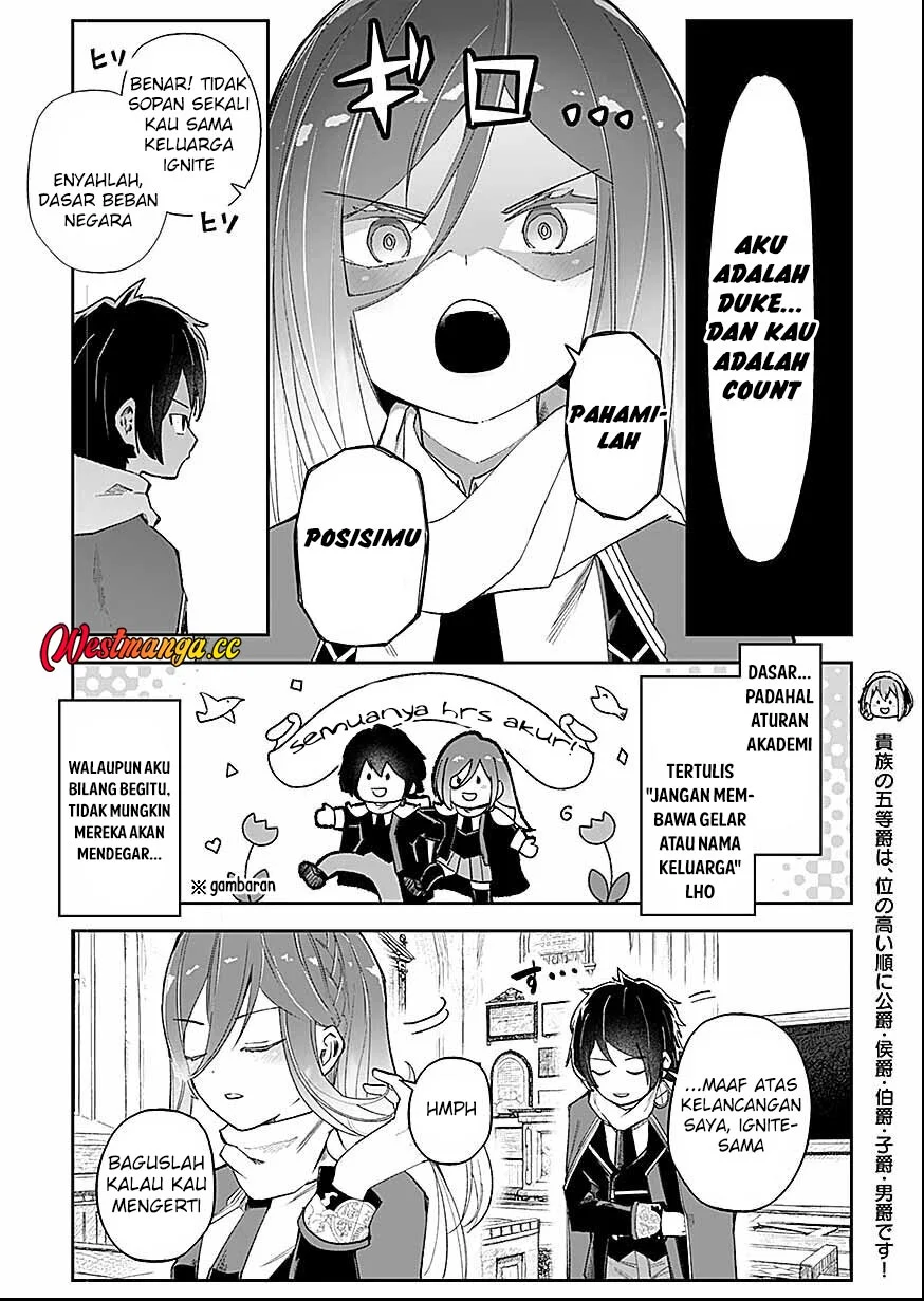 Saiyakkyuu Skill “Boushoku Maou” Mochi No Akuyaku Kizoku Ni Tensei Shimashita Ga, Shokei Saretakunai Node Skill Wo Kakushite Hitasura Doryoku Shimasu Chapter 5 Gambar 15