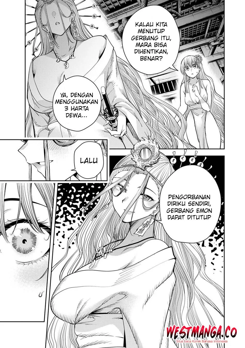 Sakigake no Hana Miko Chapter 77 Gambar 11