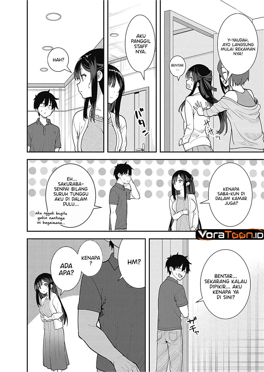 Sasayaki Sasaru Sasaki-san Chapter 6 Gambar 13