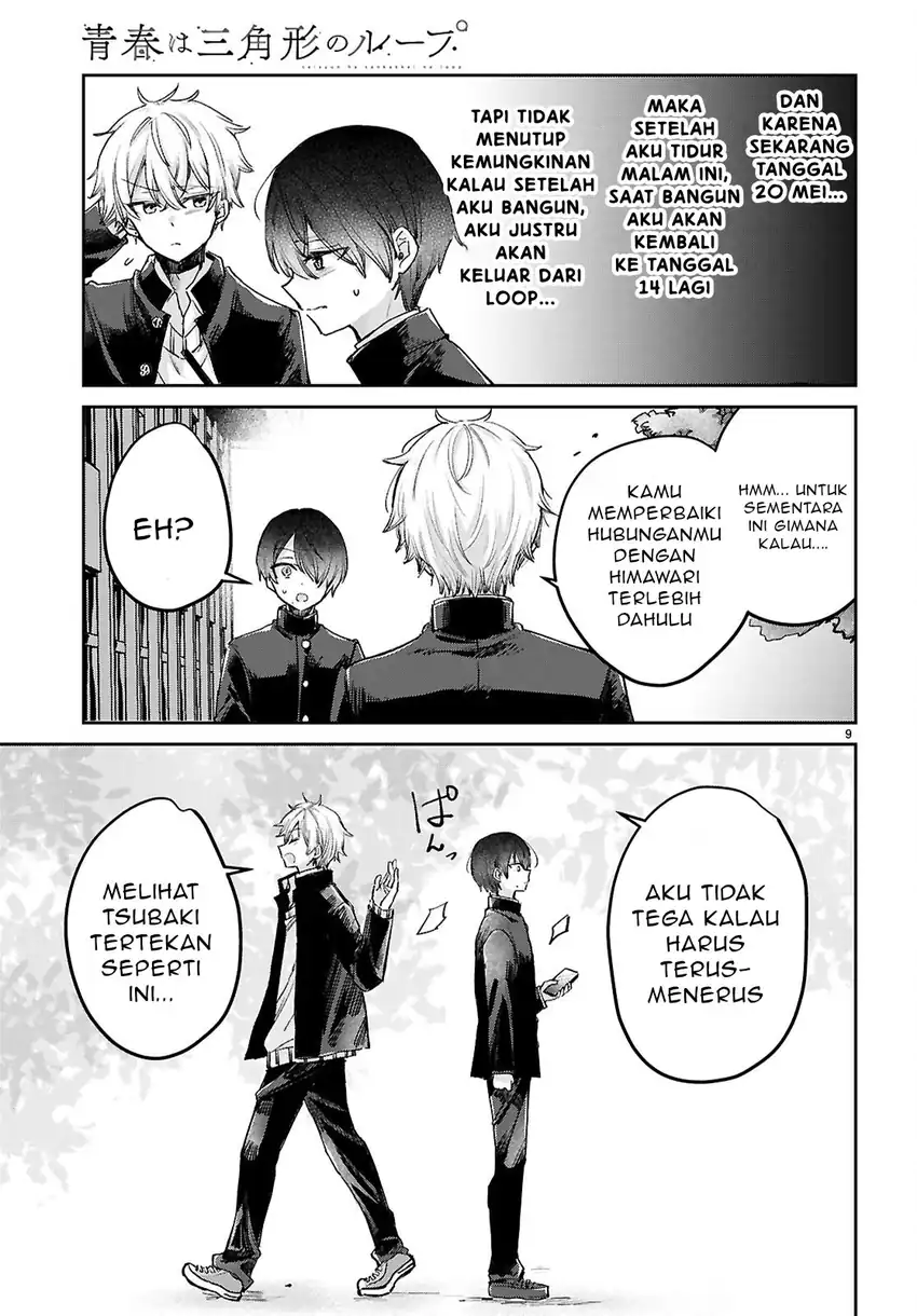 Seishun wa Sankakkei no Loop Chapter 10 Gambar 10