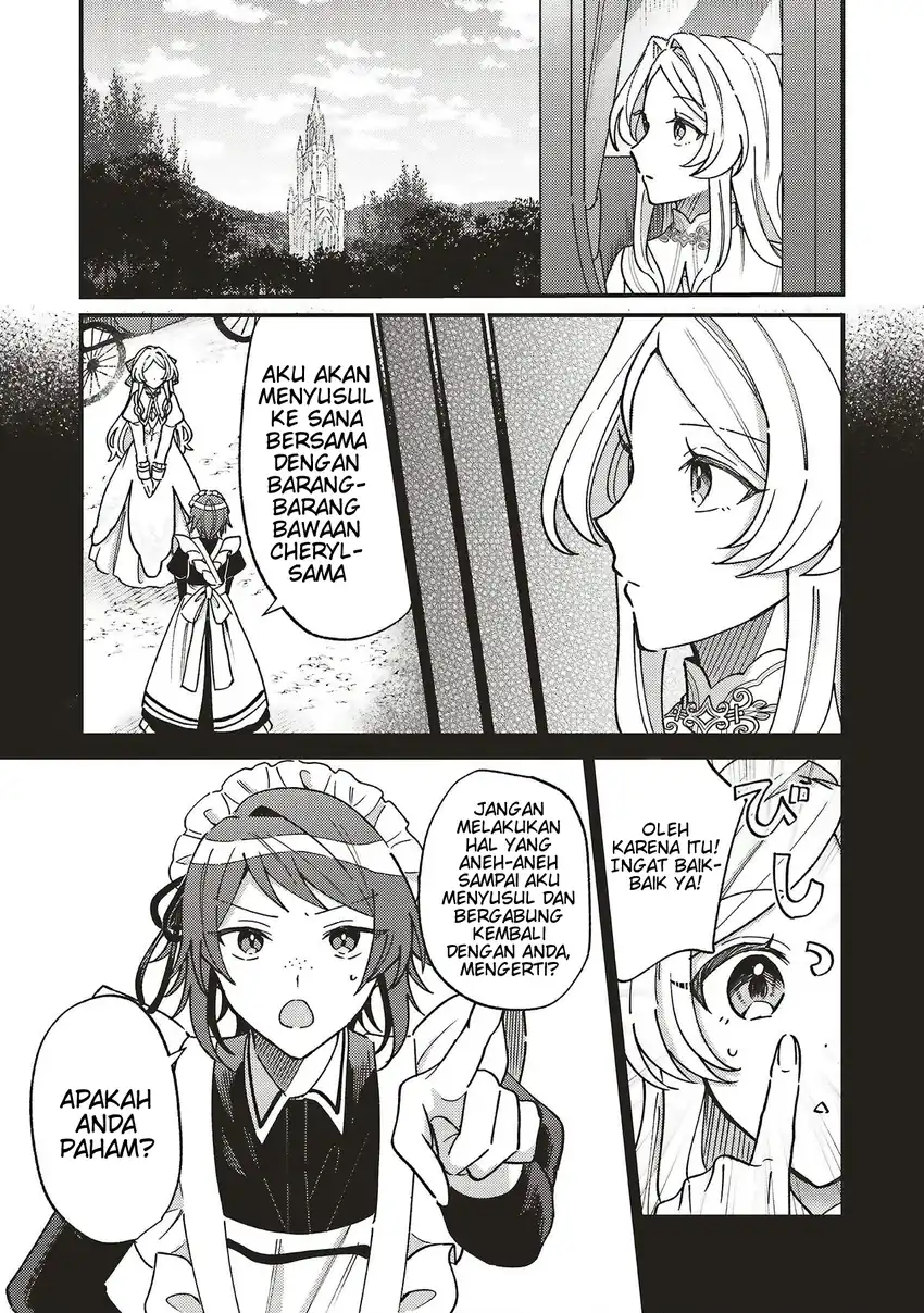 Senrihin Reijou Sheryl wa Jibun Okorosu Otto wo Kago Shitai Chapter 3 Gambar 10
