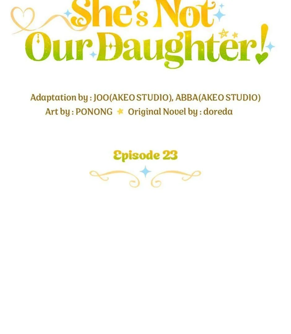 She’s Not Our Daughter! Chapter 23 Gambar 54