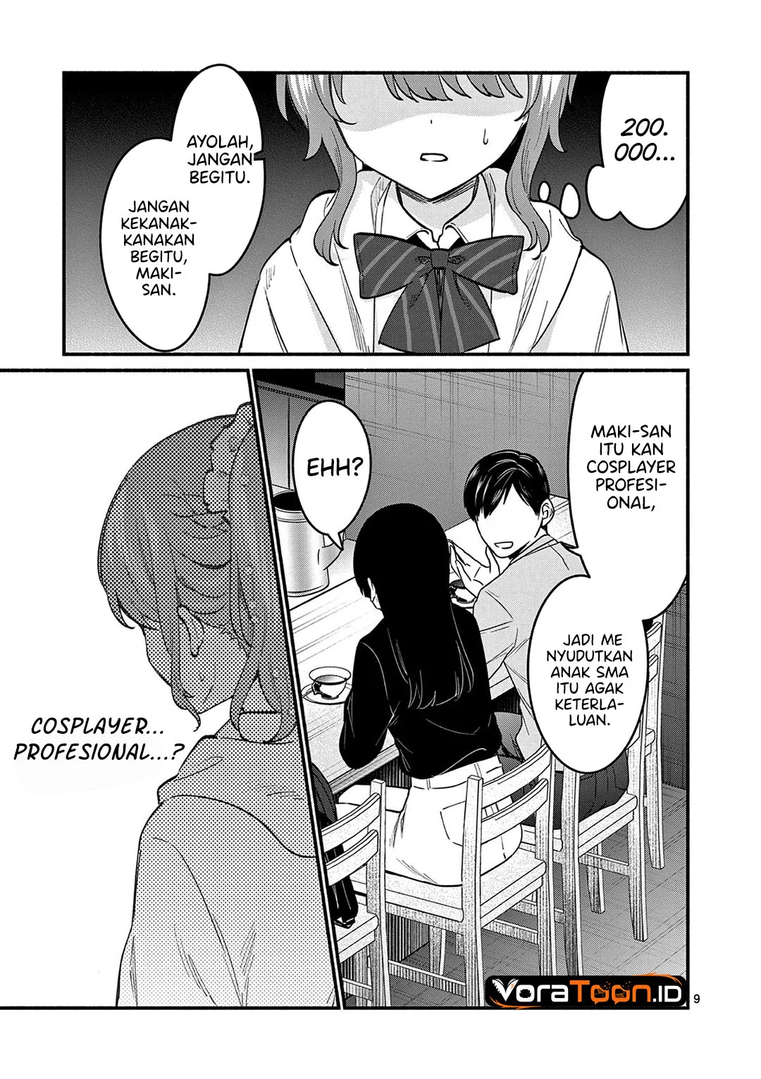 Shiotaiou no Sato-san ga Ore ni dake Amai Chapter 85 Gambar 10