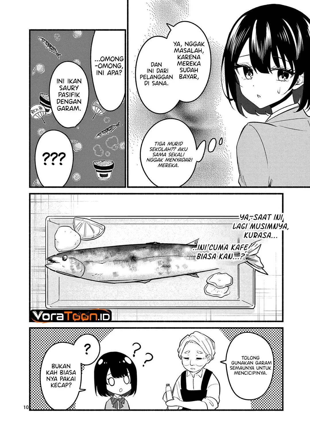 Shiotaiou no Sato-san ga Ore ni dake Amai Chapter 89 Gambar 11