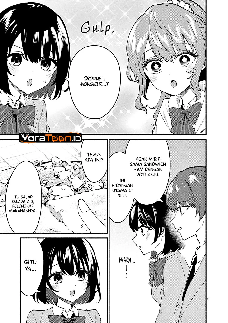 Shiotaiou no Sato-san ga Ore ni dake Amai Chapter 90 Gambar 10